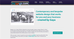 Desktop Screenshot of bygaya.com